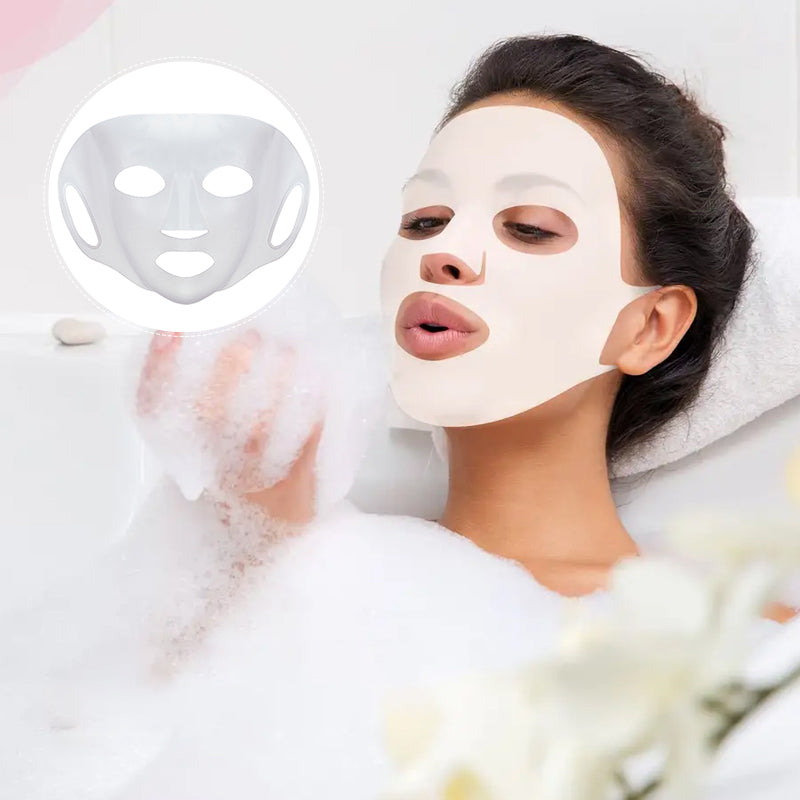 Ergonomic Silicone Facial Mask Holder | SkinFit