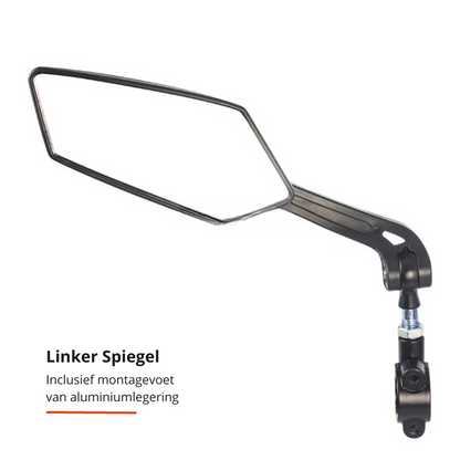 Enhanced 360° Bicycle Rearview Mirror with Handlebar Attachment