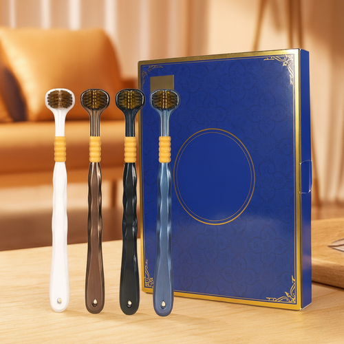 TriClean Multi-Angle Toothbrush for Effortless Oral Care