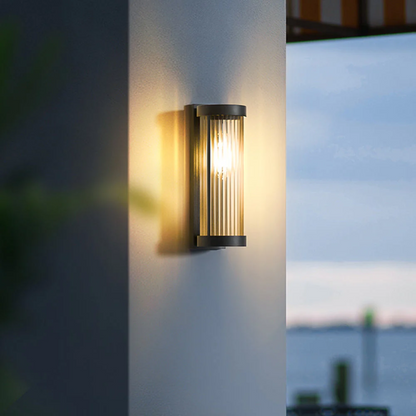 Modern Waterproof Exterior Light Fixture - LED Wall Sconce for Outdoors