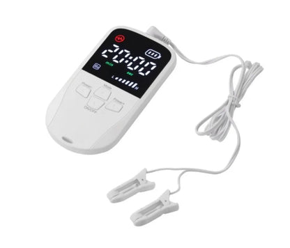 Battery-Operated Ear Clip Stimulator with 30-Minute Timer