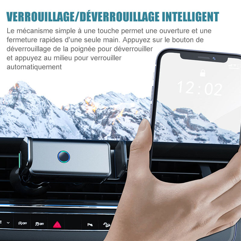 360-Degree Rotating Phone Mount for Adaptive Use