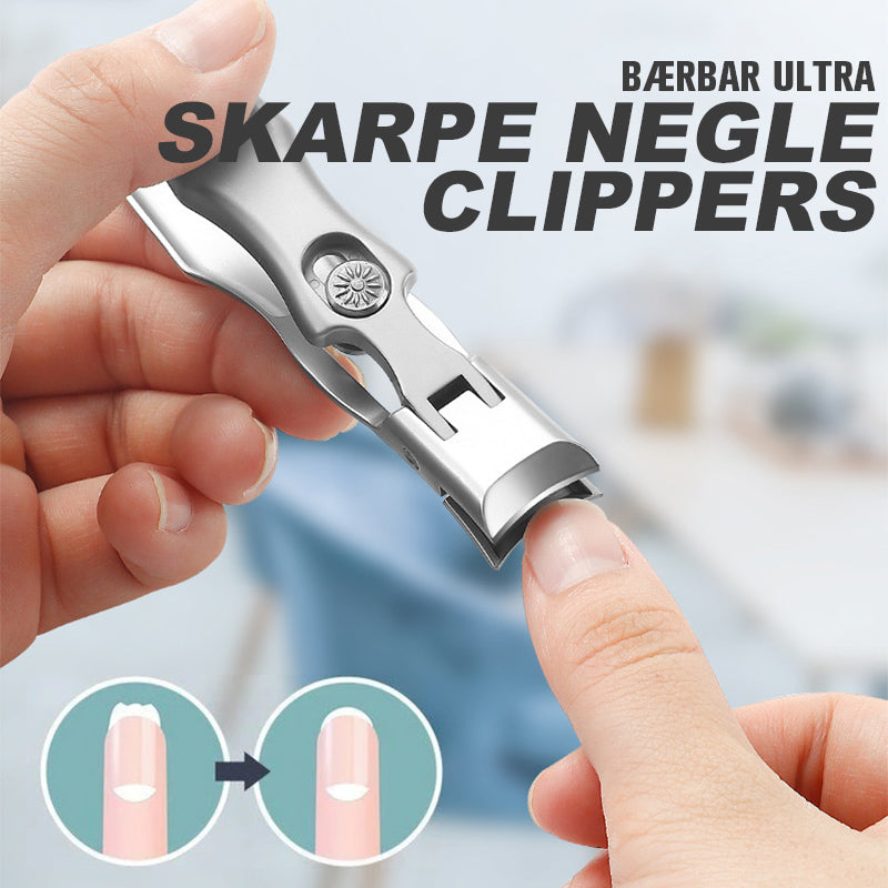 Portable Precision Nail Clipper for Thick Nails