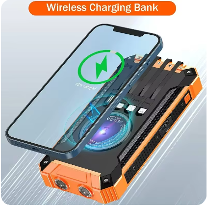 Portable Waterproof Solar Charger | Solar-Powered Power Bank