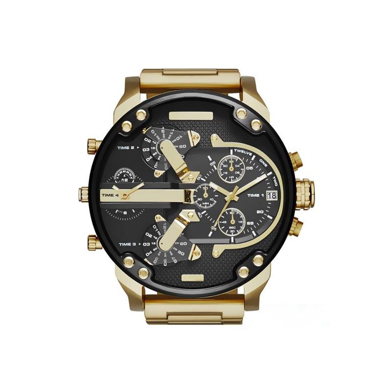 Stainless Steel Quartz Chronograph Timepiece