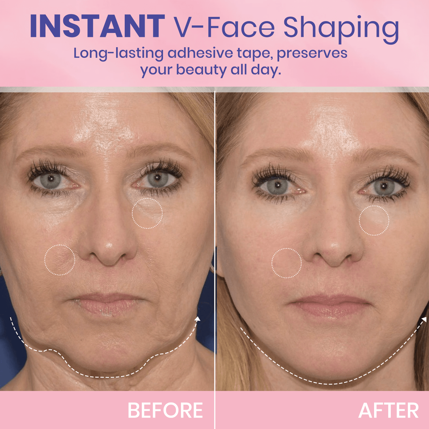 Invisible Lift Tape for Instant Contour Enhancement | Skin-Friendly & Comfortable | Perfect for Everyday Use & Special Events