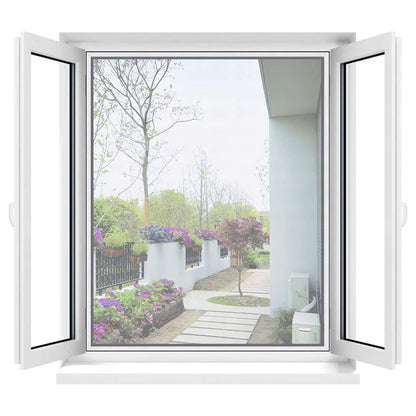 Self-Adhesive Window Screen for Mosquito Protection