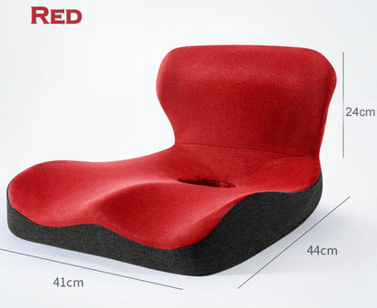L-Shaped Orthopedic Memory Foam Cushion for Back Pain Relief and Comfort