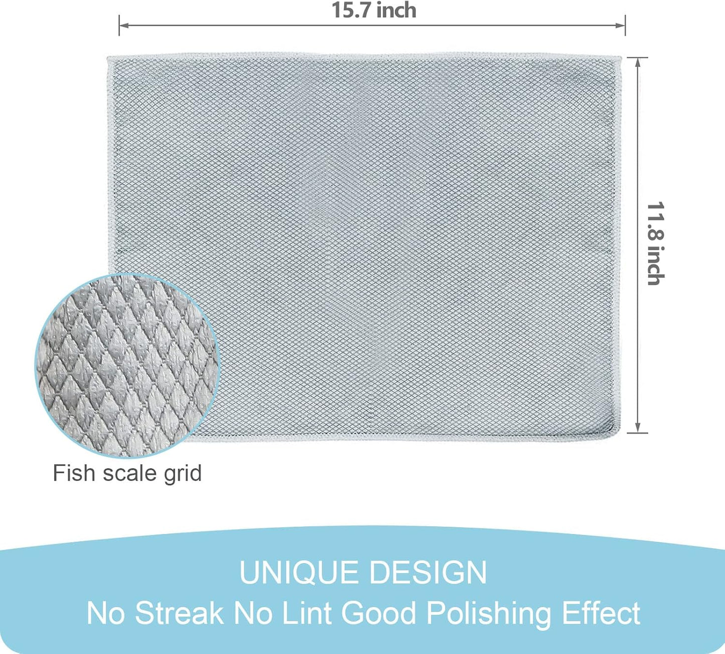 Ultimate Microfiber Cleaning Cloths for Flawless Surfaces (5-Pack)