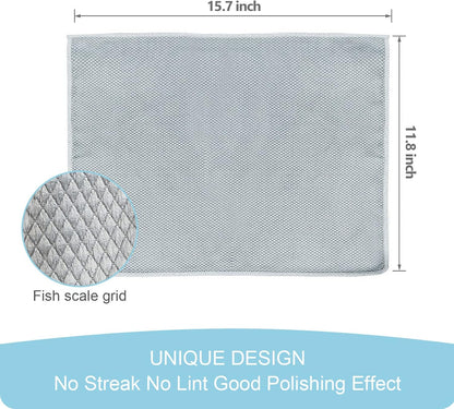 Ultimate Microfiber Cleaning Cloths for Flawless Surfaces (5-Pack)