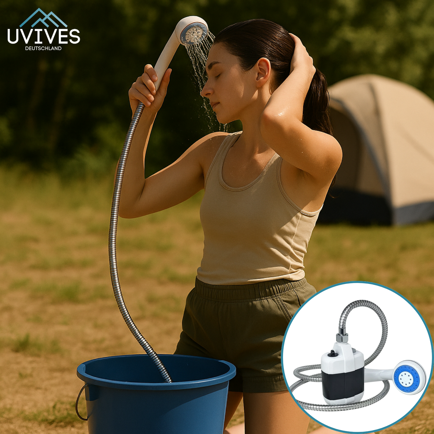 Portable Camp Shower – Enjoy Home-like Showering Anywhere