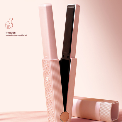 Versatile Cordless Hair Straightener and Curler
