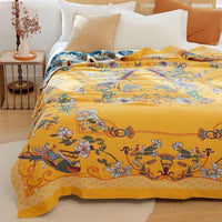 Yellow & Dark Blue
