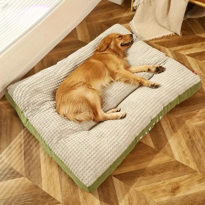 Luxury Dog Bed – Durable Foam, Removable Cover, and Ideal Support