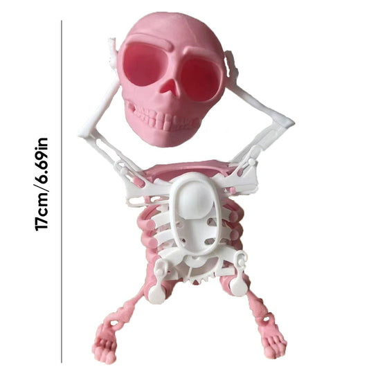 3D Skull Toy for Dancing and Swinging Activities