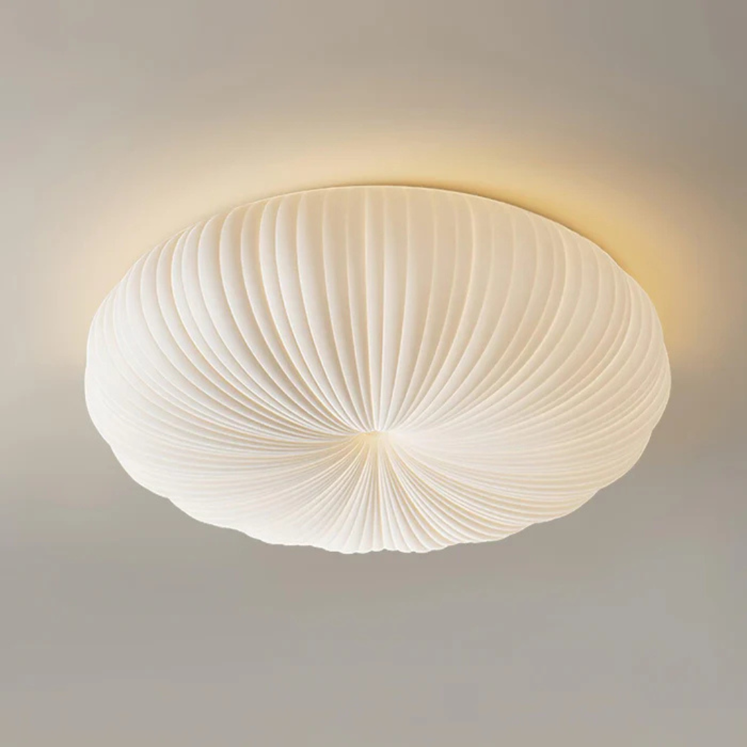 Dimmable LED Round Ceiling Light Fixture for Modern Bedrooms