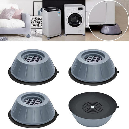 4-Pack Vibration Dampening Support Pads for Appliances