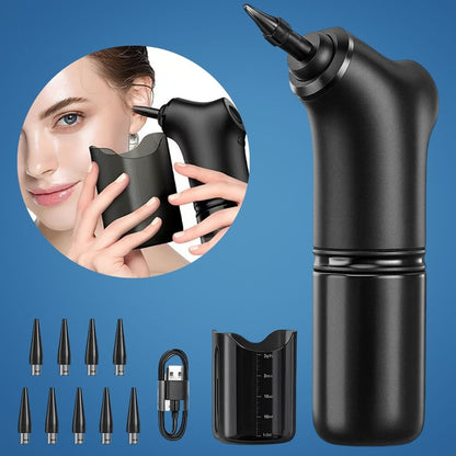 Electric Ear Wax Cleaner – Adjustable Water Jet with Silicone Tip