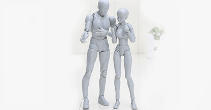 Artistic Body-Kun Figurines for Sculptors and Illustrators