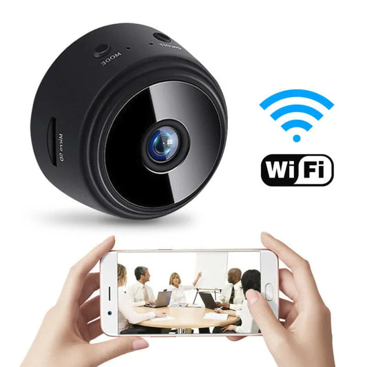 Compact HD Security Camera with Night Vision