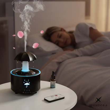 MistMaker Aroma Diffuser | 300ml Ultrasonic Humidifier with LED Light