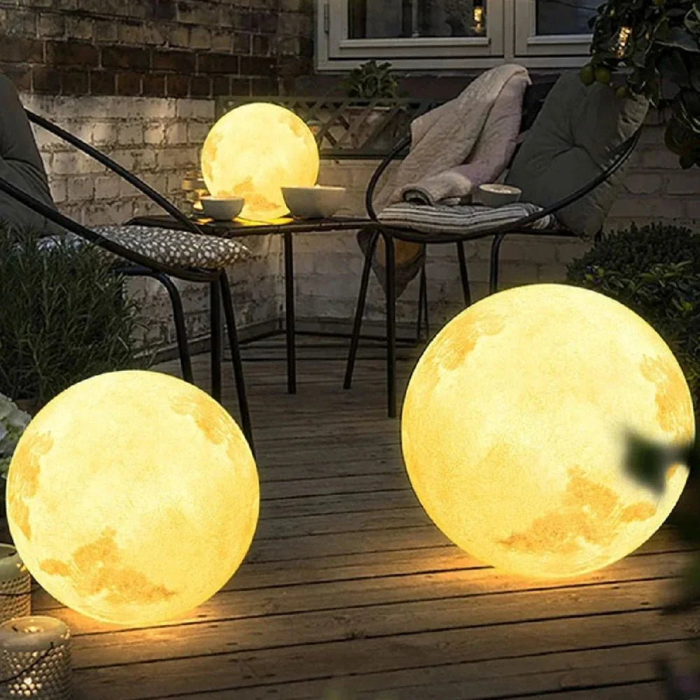 Solar LED Garden Sphere Lights – Remote-Controlled Outdoor Illumination