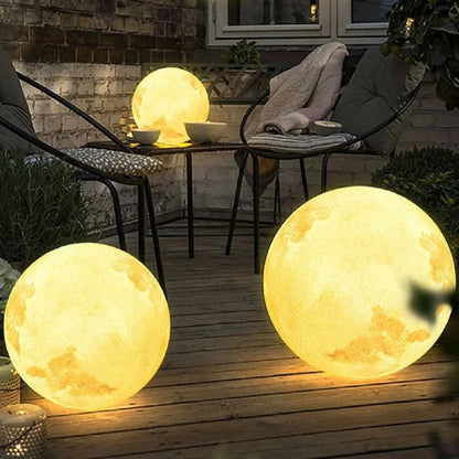 Solar LED Garden Sphere Lights – Remote-Controlled Outdoor Illumination
