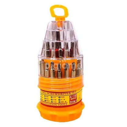 31-Piece Screwdriver Kit with Multiple Heads