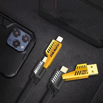 All-in-One 65W Rapid Charge Cable for Every Device