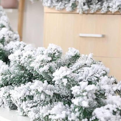 Frosted Winter Garland for Holiday Decor