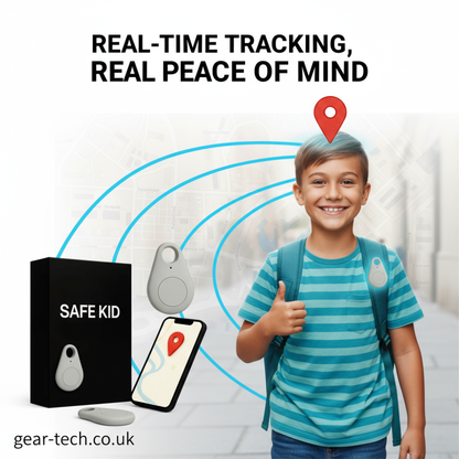 Smart Child Tracker with Real-Time GPS and Waterproof Features