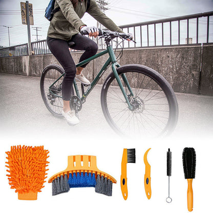 6-Piece Bicycle Cleaning Kit