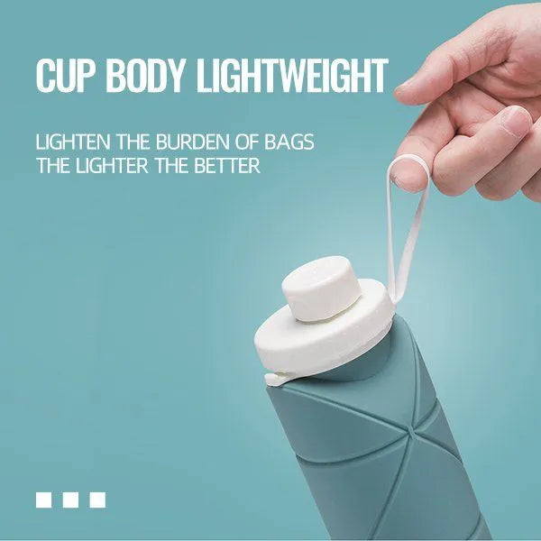 Eco-Friendly Collapsible Silicone Water Bottle