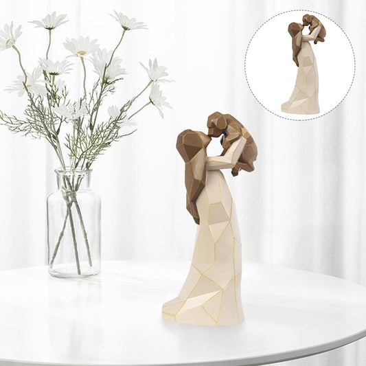 Friendship Dog Sculpture - Angel Figurine Memorial