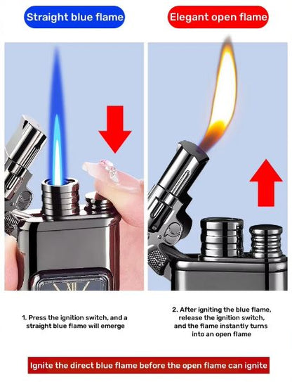 Versatile Flame Control Lighter with Adjustable Settings