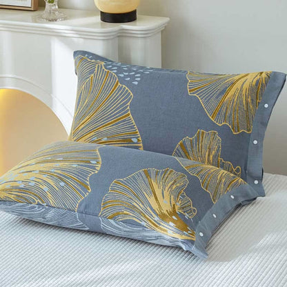 Luxury Blossom Cotton Pillow Covers | Set of Two