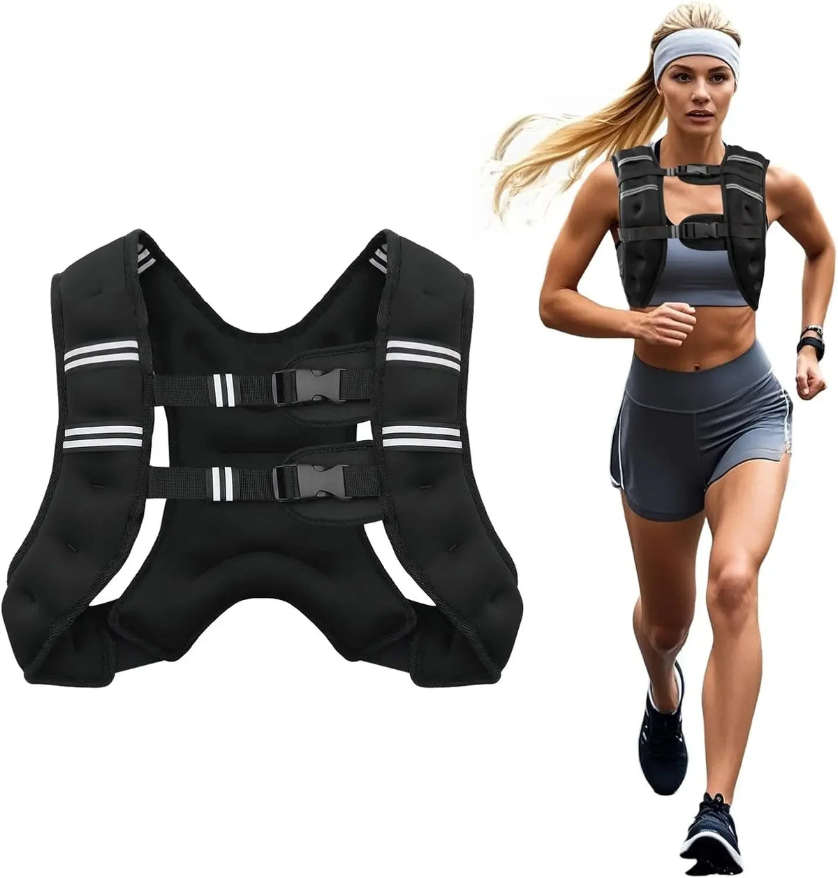 Custom Fit Weighted Training Vest for Enhanced Performance