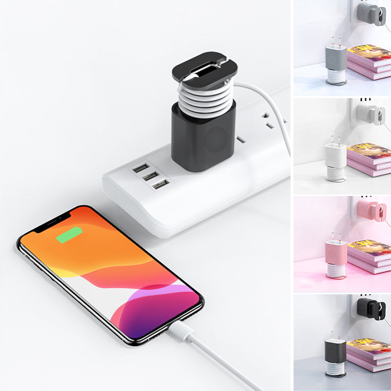 Dual Function Silicone Charger Shield and Organizer