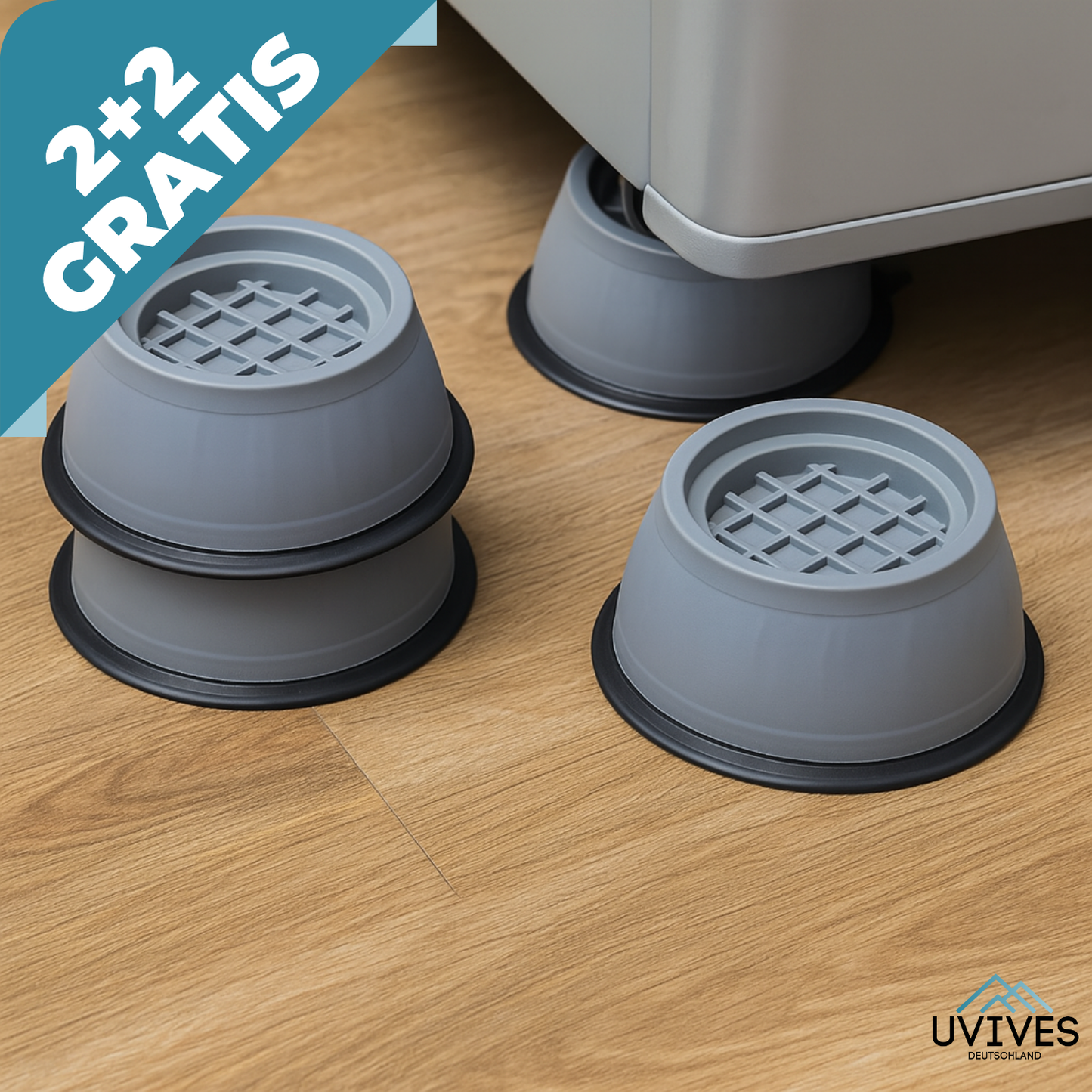 Get 2 Extra Free | VibraFix – End Noisy and Wobbly Washing Machines