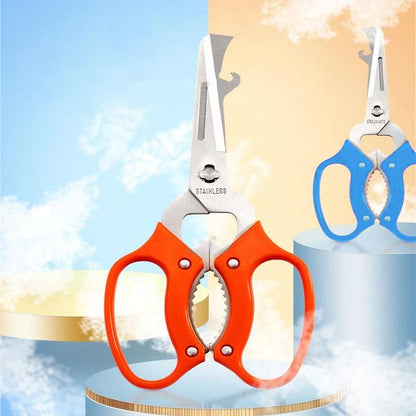 Versatile 10-in-1 Multi-Tool Scissors for Every Task