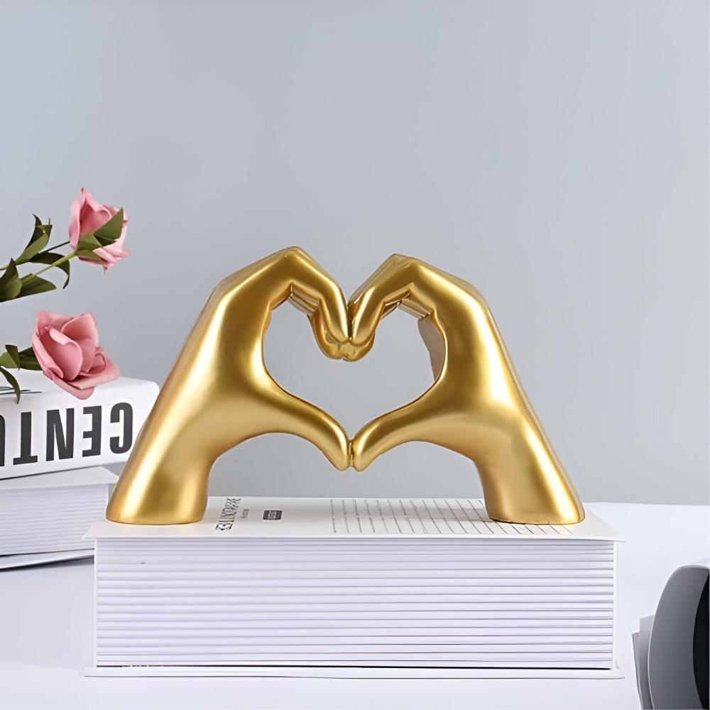 Charming Heartfelt Gesture Wall Art