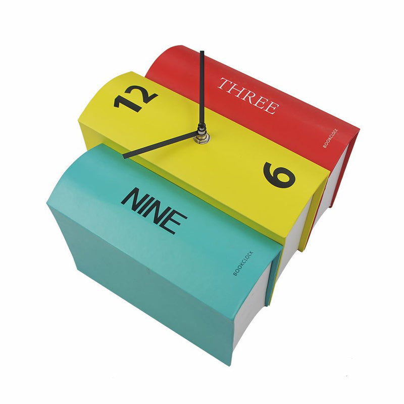 Clock with Book Design
