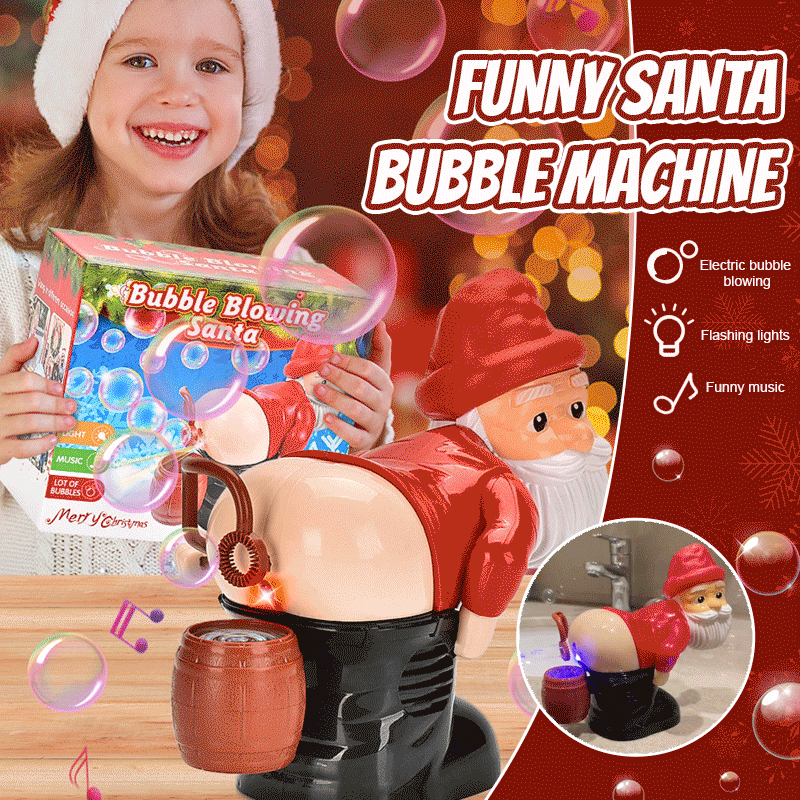 Bubble Machine for Christmas Festivities and Joyful Celebrations