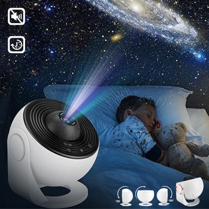 Bedroom Relaxation Projector Lamp with Starry Sky Effect