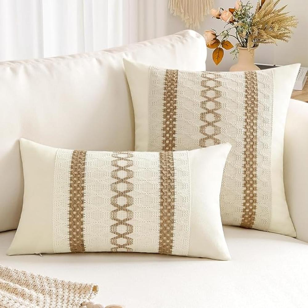 Natural Harmony Decorative Throw Pillow Cover