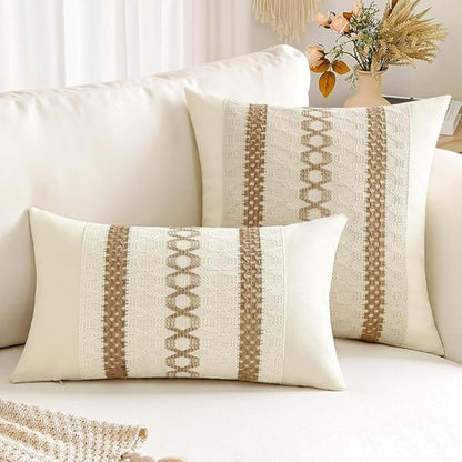 Natural Harmony Decorative Throw Pillow Cover