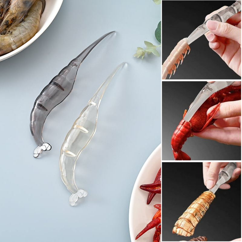 Shelling Tool for Shrimp – Easy Peeler