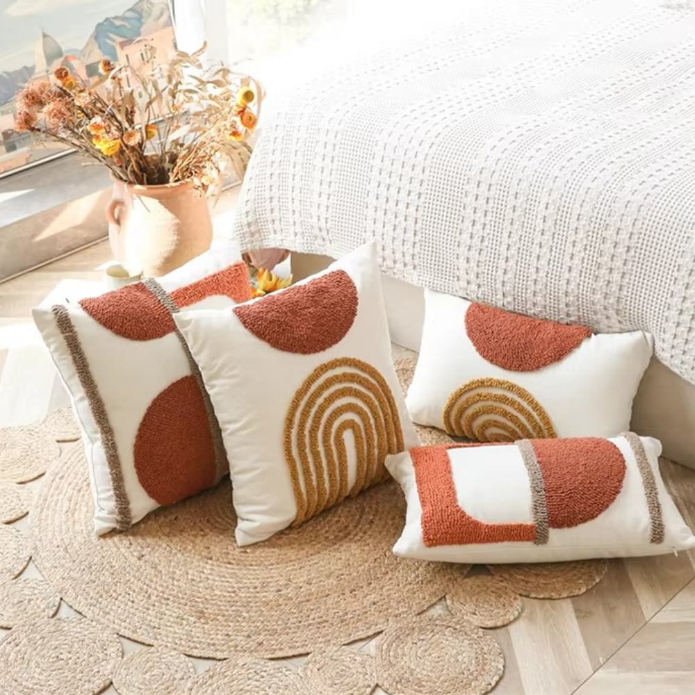 Chic Geometric Throw Pillow Cover for Stylish Interiors