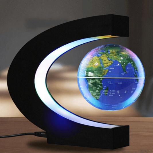 LED World Globe with Magnetic Suspension – Floating Globe Lamp