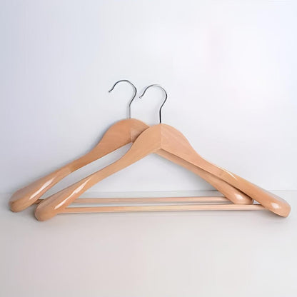 Elegant 360° Rotating Wooden Clothes Hanger